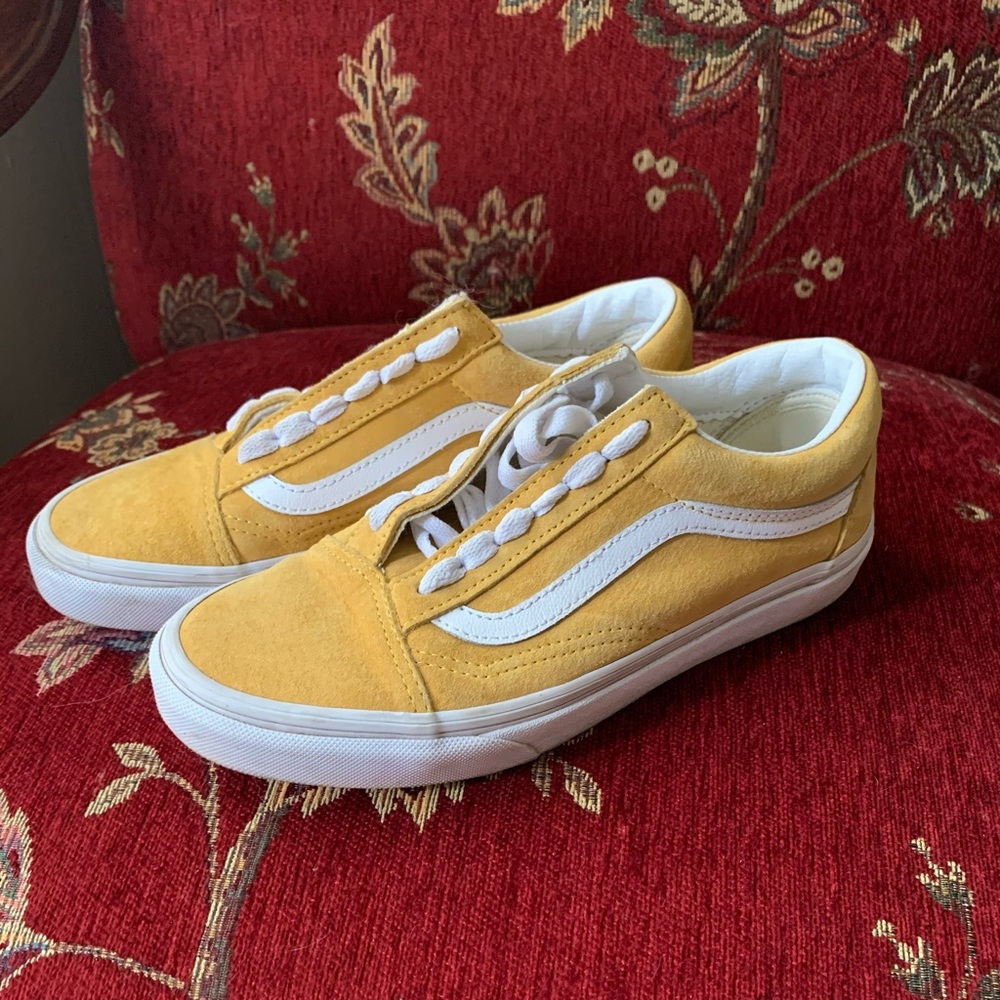 Gold vans!